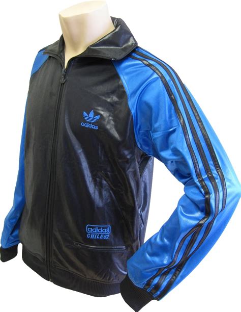 alte adidas jacke von chile 62 blau herren 2009